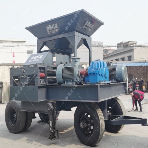 2PG1007中大型對(duì)輥式破碎機(jī)發(fā)貨圖片