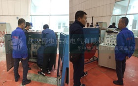 國電西高前往甘肅電科院提供調試服務