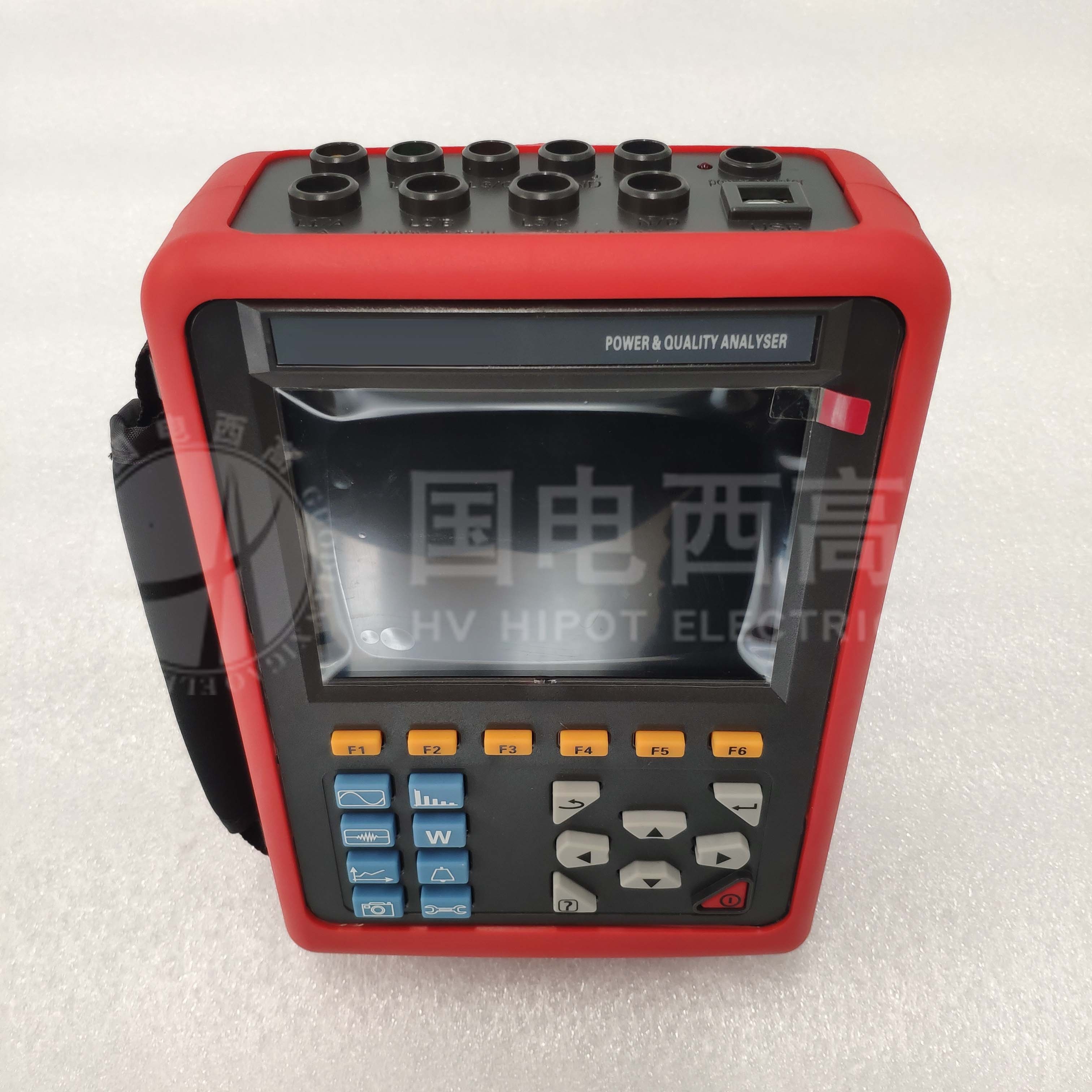 電能質量分析儀主機正上方接口