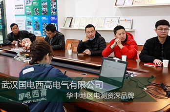 西安客戶蒞臨國(guó)電西高參觀考察