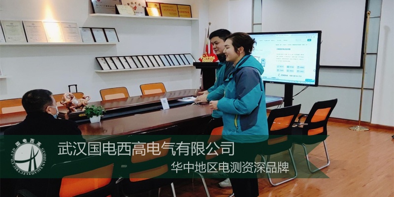 珠海客戶蒞臨國(guó)電西高參觀考察局部放電測(cè)試設(shè)備