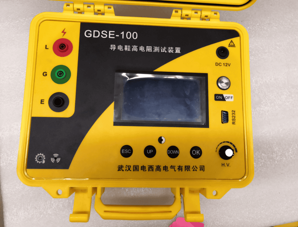 導電鞋耐壓試驗裝置實物圖