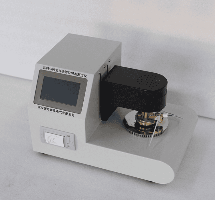 全自動閉口閃點(diǎn)測定儀實(shí)物圖